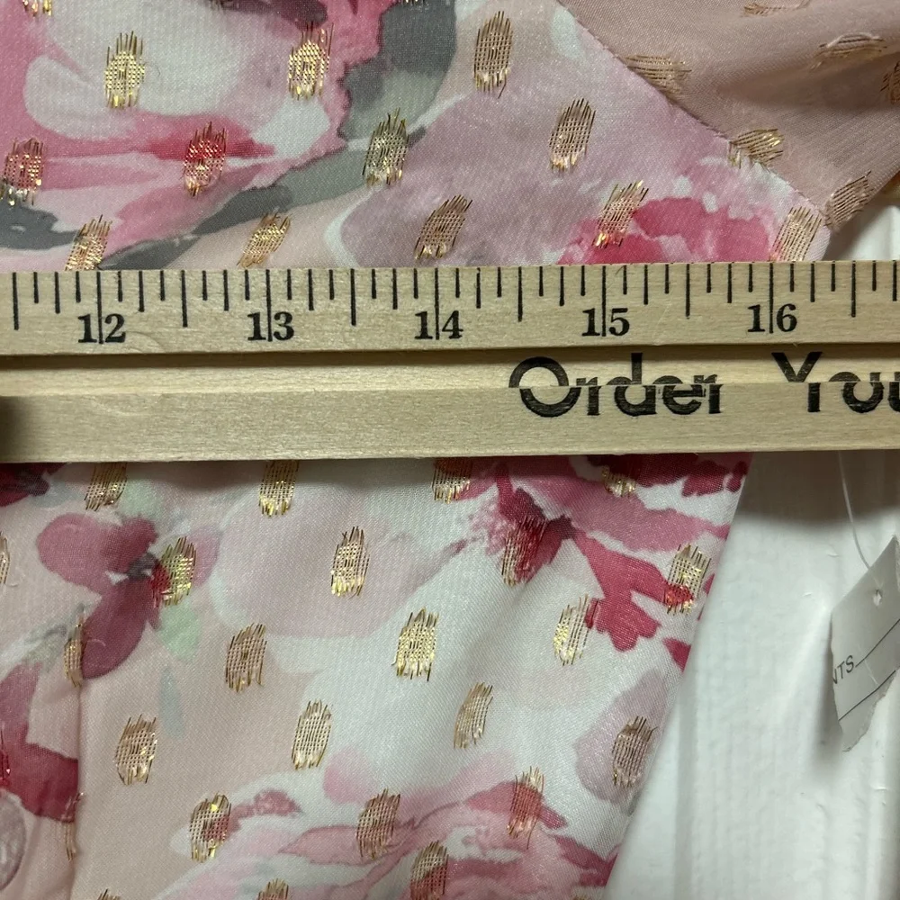 NWOT Yumi Kim Studio 54 Dress Wayfarer Pink Floral Dress Size Small - Picture 9 of 13